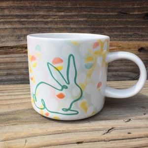 Starbucks 12oz Bunny Mug Ceramic Spring Summer